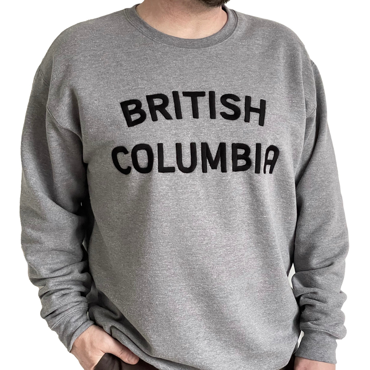 British Columbia Embroidered Crewneck Sweatshirt