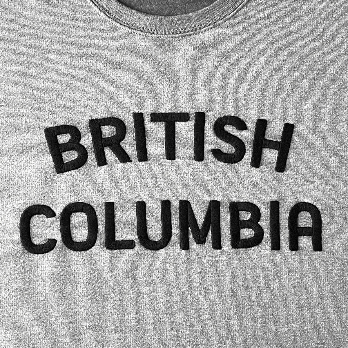 British Columbia Embroidered Crewneck Sweatshirt