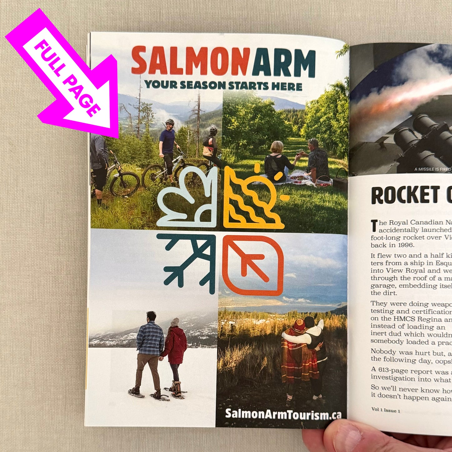Medium to Large Business Ad - BC ALMANAC ISSUE TWO