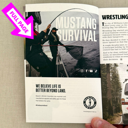 Medium to Large Business Ad - BC ALMANAC ISSUE TWO