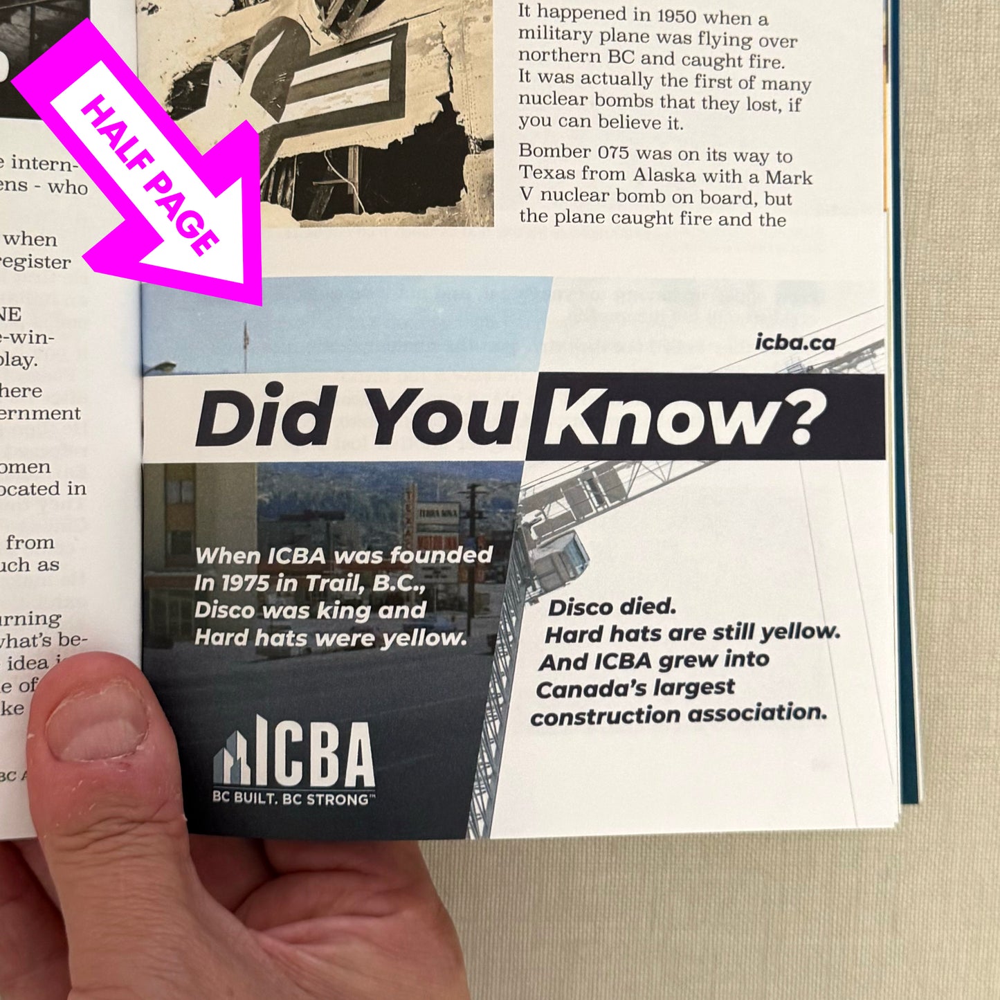 Medium to Large Business Ad - BC ALMANAC ISSUE TWO